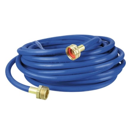 Xero 3/8 in ID x 100 ft L Hose, Rubber Tube, Blue 209-25-37